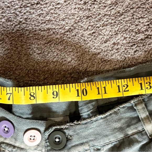 Magnolia Pearl Cotton Twill Joni Trouser Button Waist Cinch Back OS NWT - Picture 9 of 10